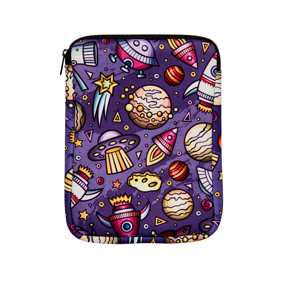 🎁 Above & Beyond - High Quality Book Pouch / Book Sleeve Space Themed - Purple (100% off)