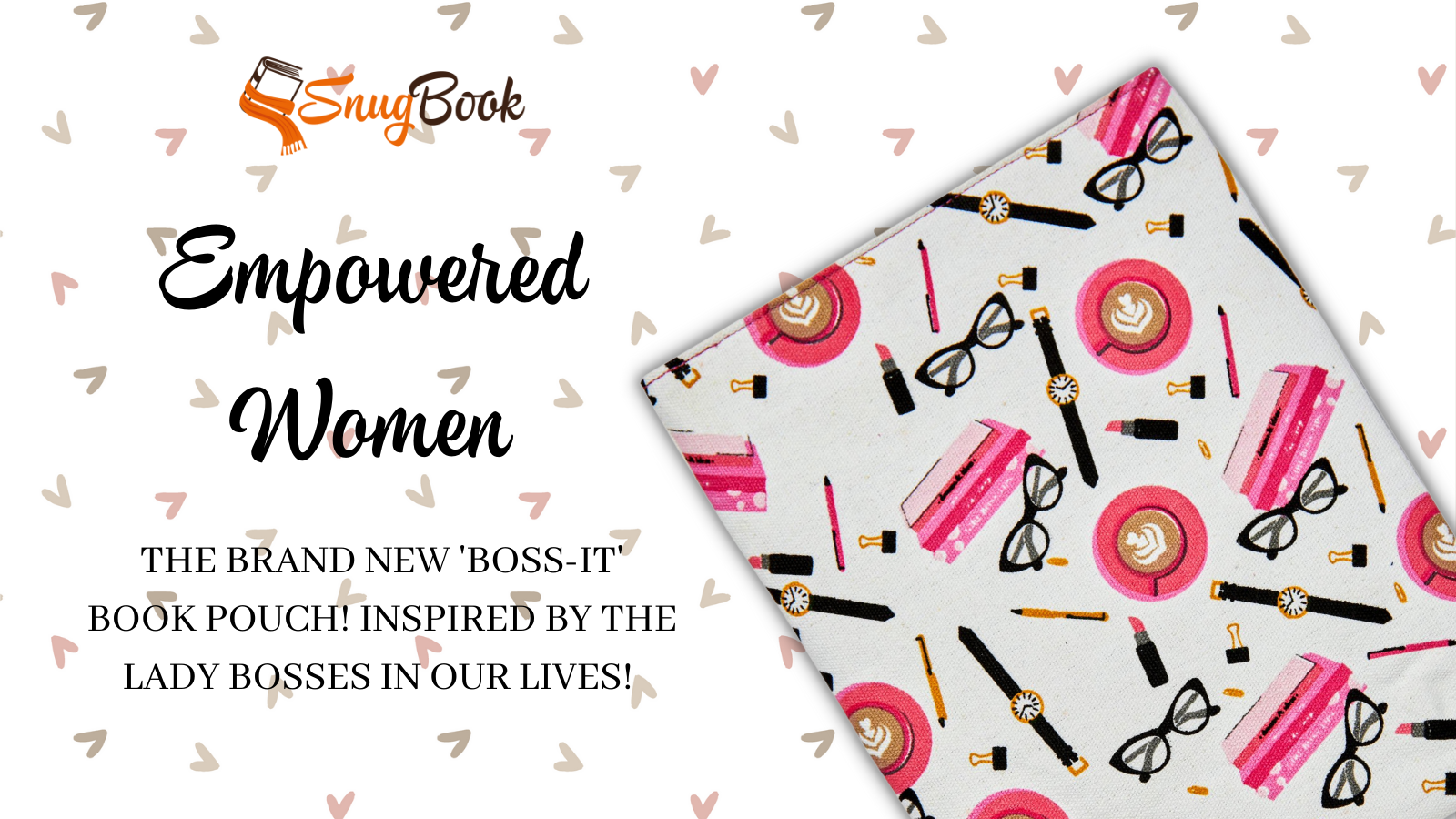 New SnugBook - The 'Boss-It' Book Pouch