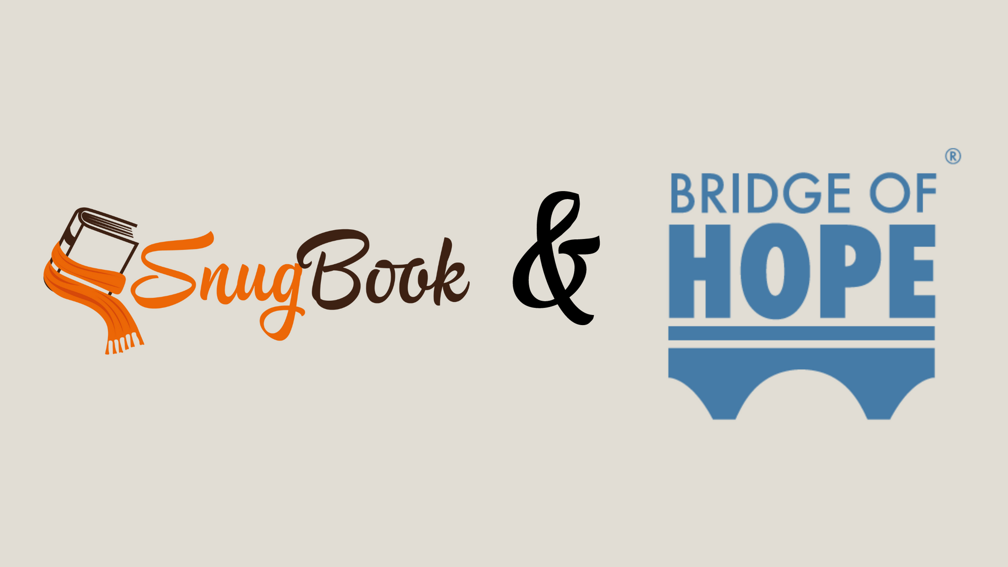 SnugBook proudly supporting Bridge of Hope!