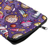 Above & Beyond - High Quality Book Pouch / Book Sleeve Space Themed - Purple