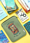 Book Pouch Bibliophile So Many books so little time. book lovers gifts book quotes book sleeves book protection bookish  snugbook