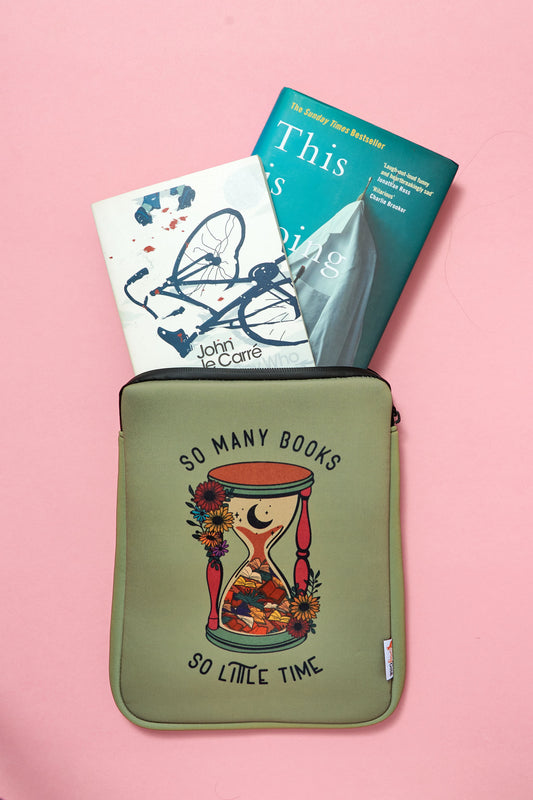 Book Pouch Bibliophile So Many books so little time. book lovers gifts book quotes book sleeves book protection bookish  snugbook 