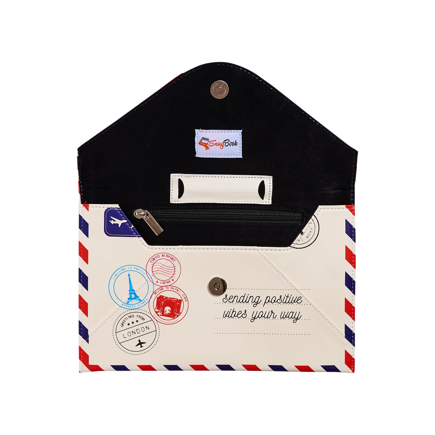 The Traveler - Stain-Resistant Book Envelope E-reader Protection Snugbook