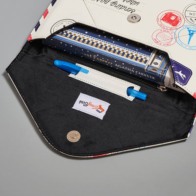 The Traveler - Stain-Resistant Book Envelope E-reader Protection Snugbook